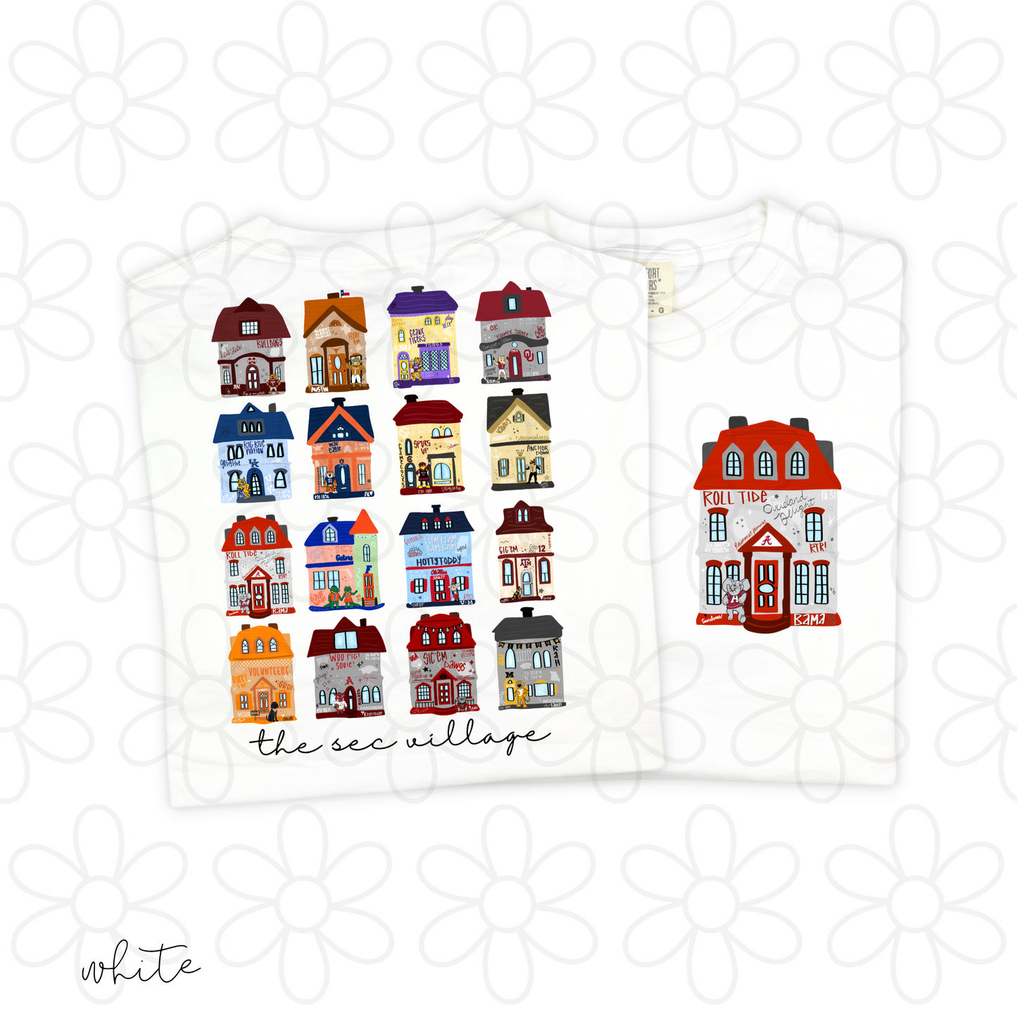 The SEC Village (Multiple Options) Completed Tee