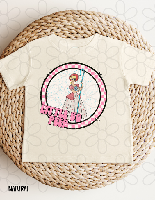 Distressed Checkered Toy Story Characters (Multiple Options) Completed Tee
