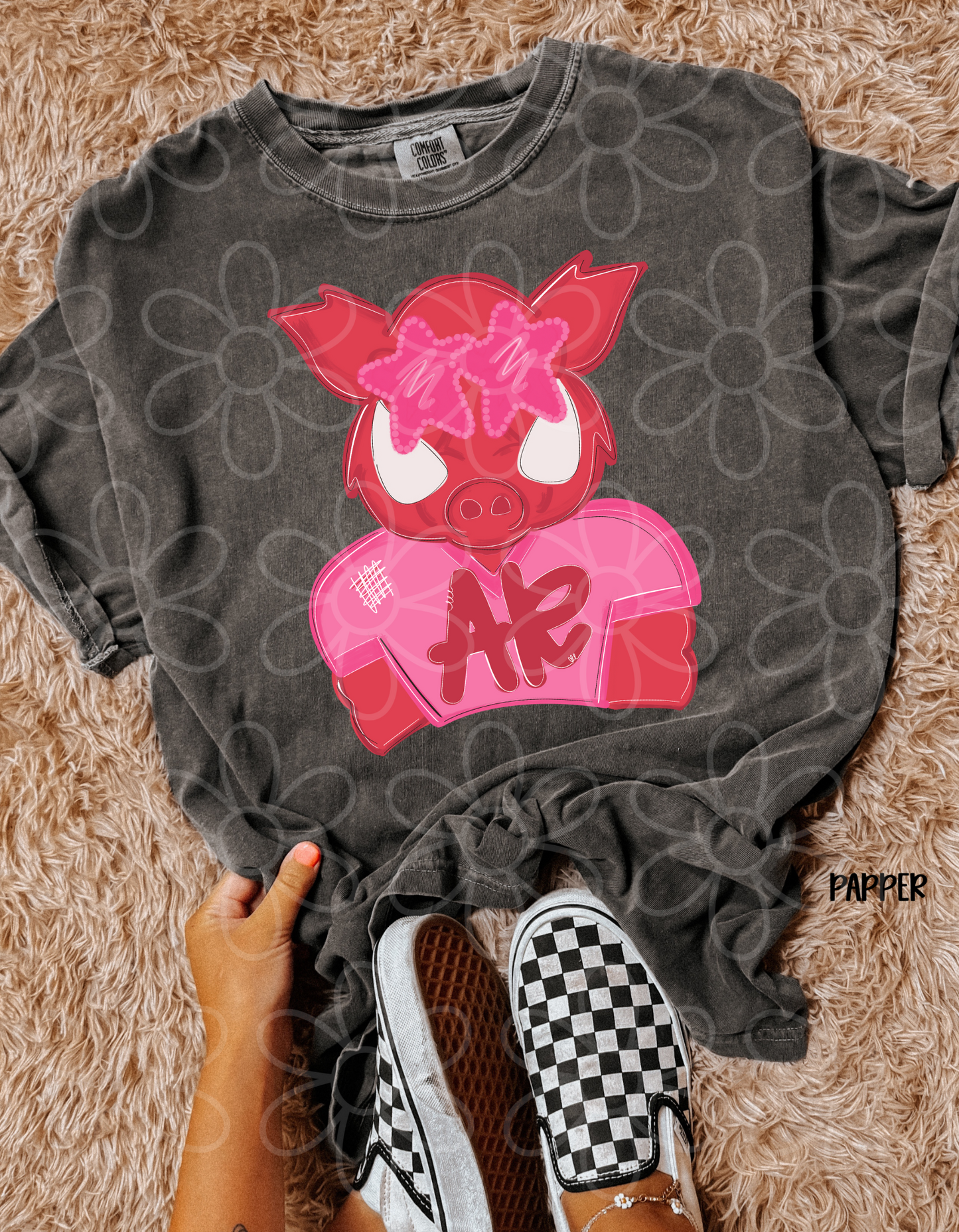 Preppy Sports Mascots (Multiple Options) Kids Completed Tee