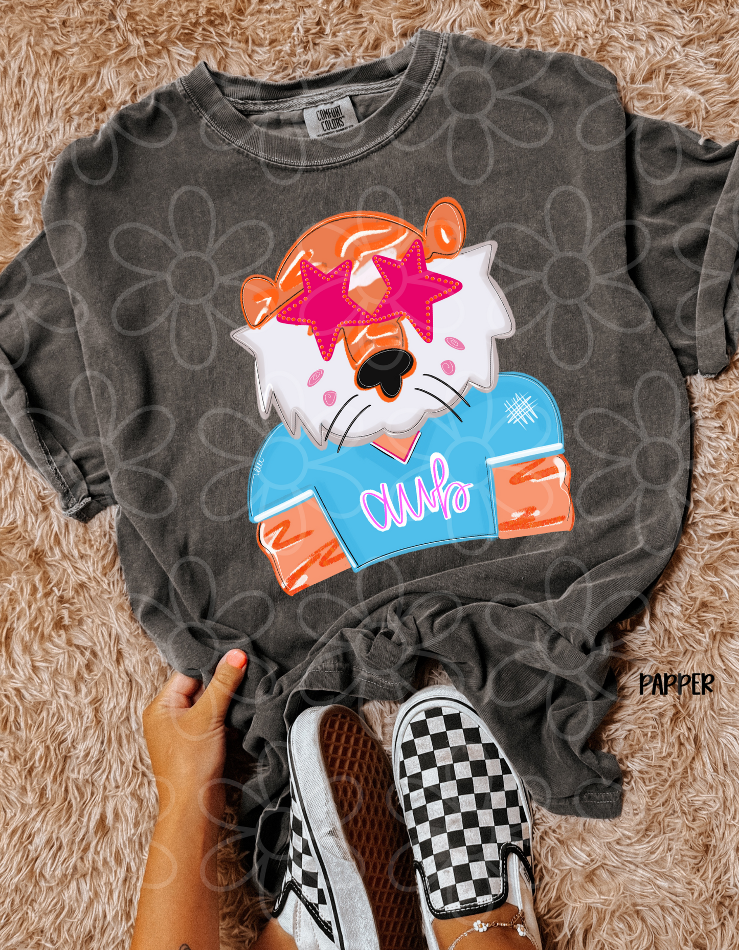 Preppy Sports Mascots (Multiple Options) Kids Completed Tee