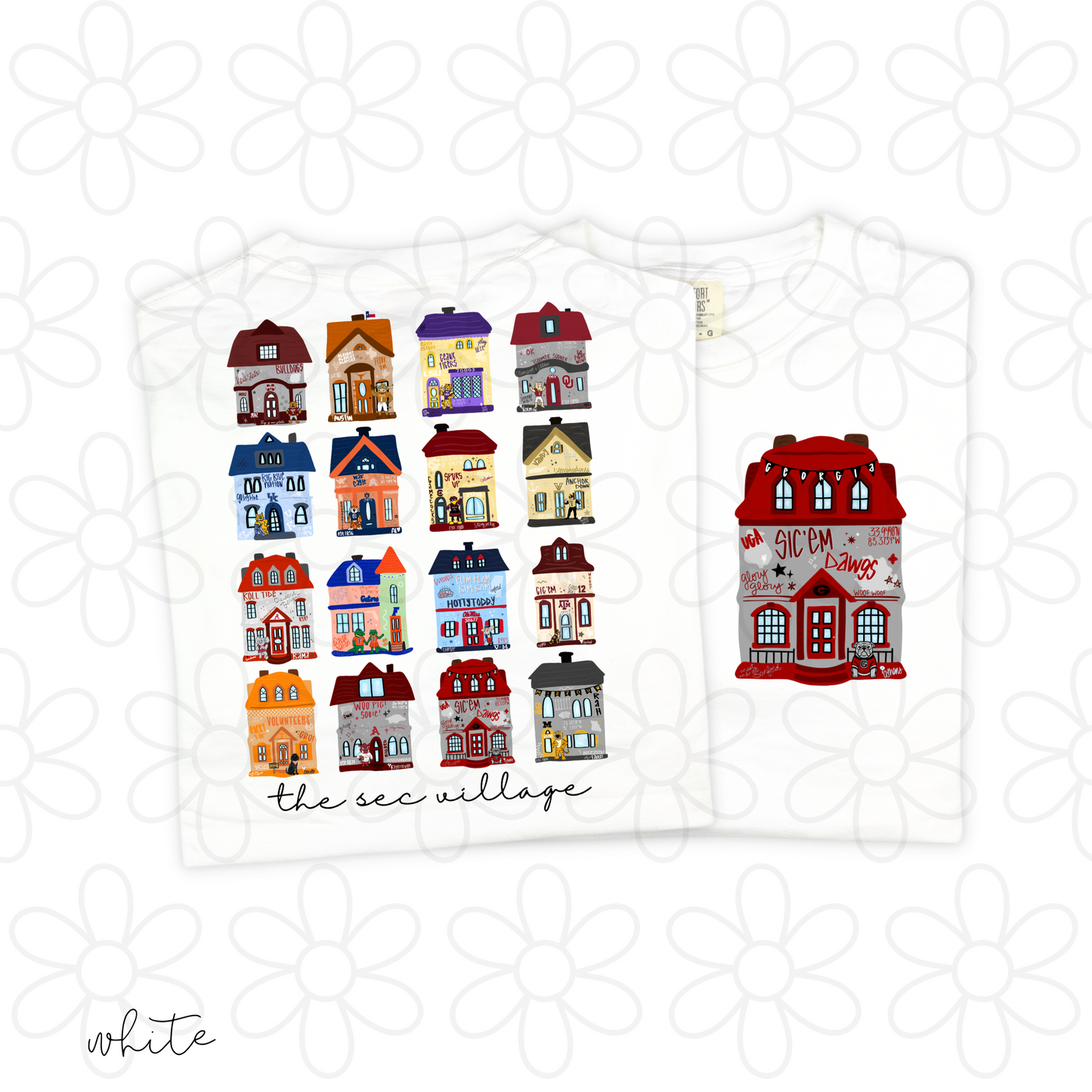 The SEC Village (Multiple Options) Completed Tee