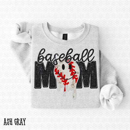 Drip Baseball Mom Completed Tee