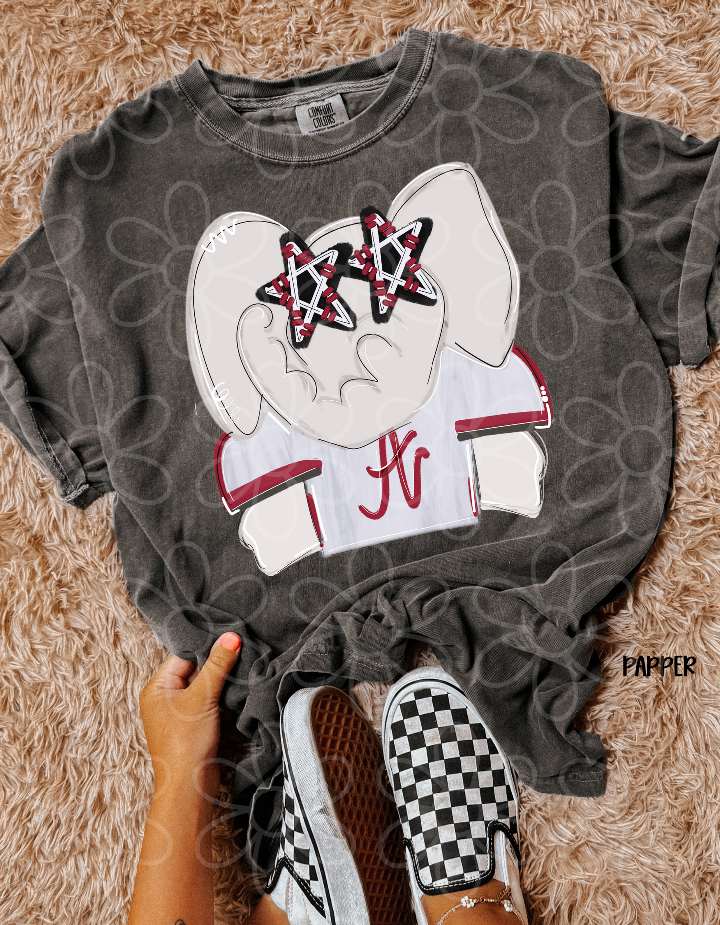 Preppy Sports Mascots (Multiple Options) Kids Completed Tee