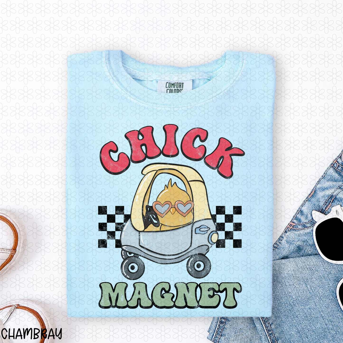 Chick Magnet Completed Tee