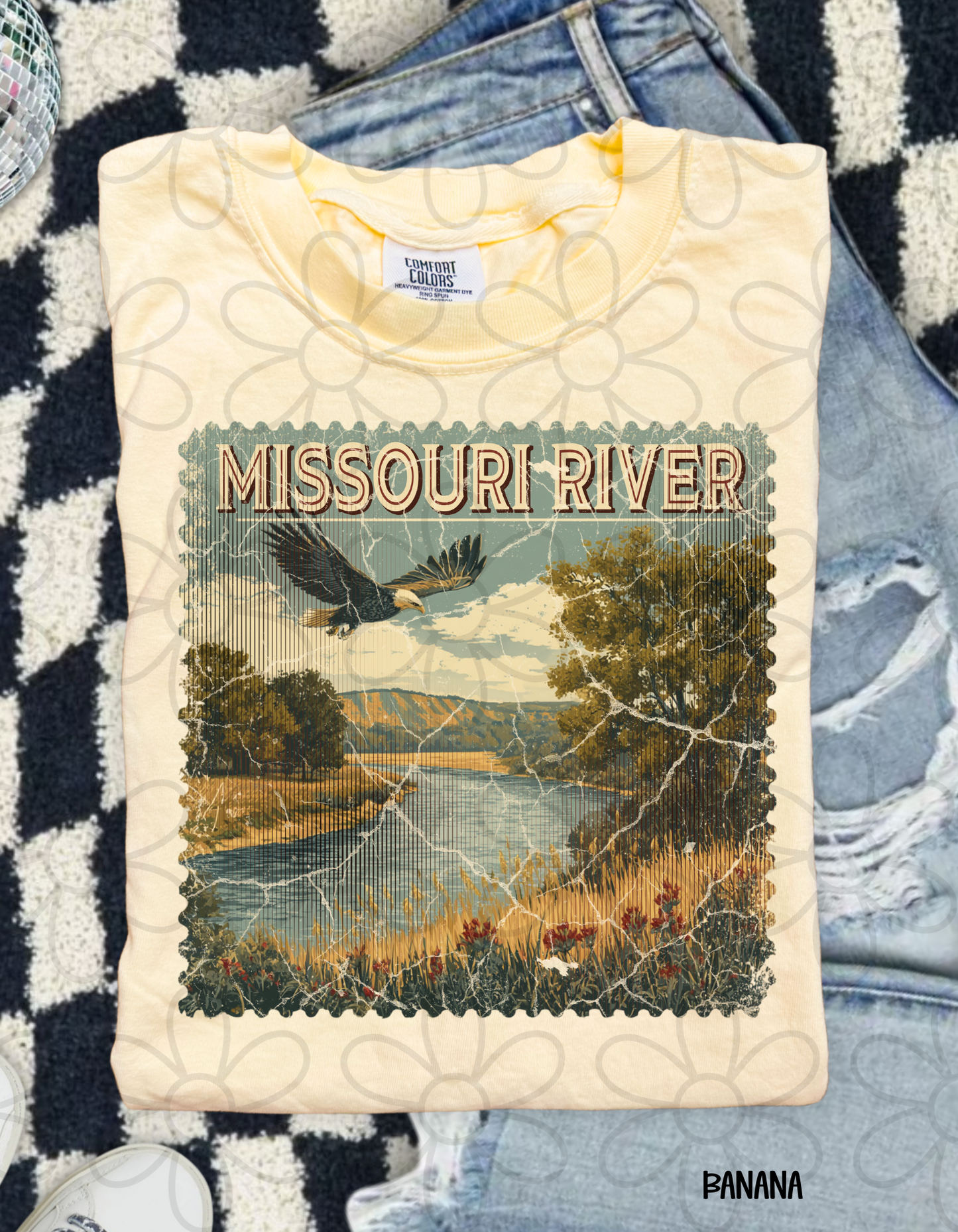 Distressed Destination Stamps (Multiple Options) DTF Transfer
