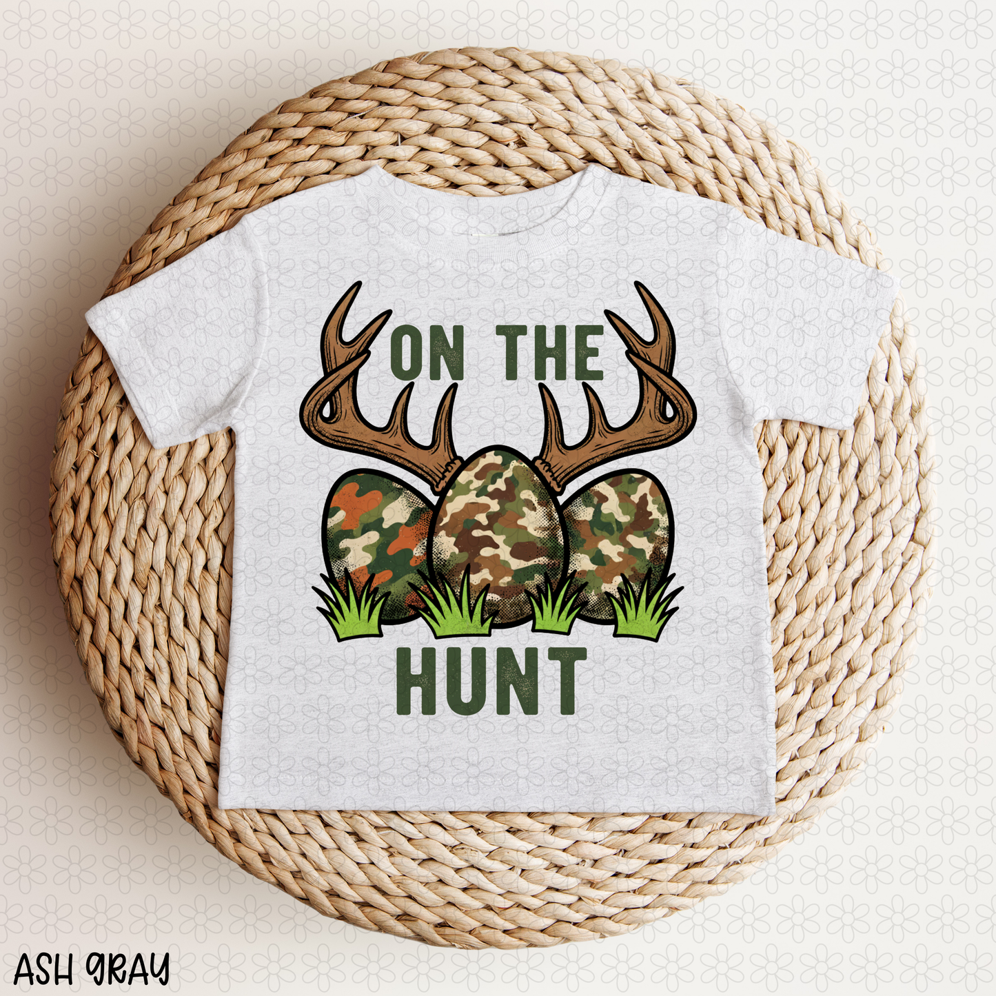 Camo Eggs On The Hunt Completed Tee