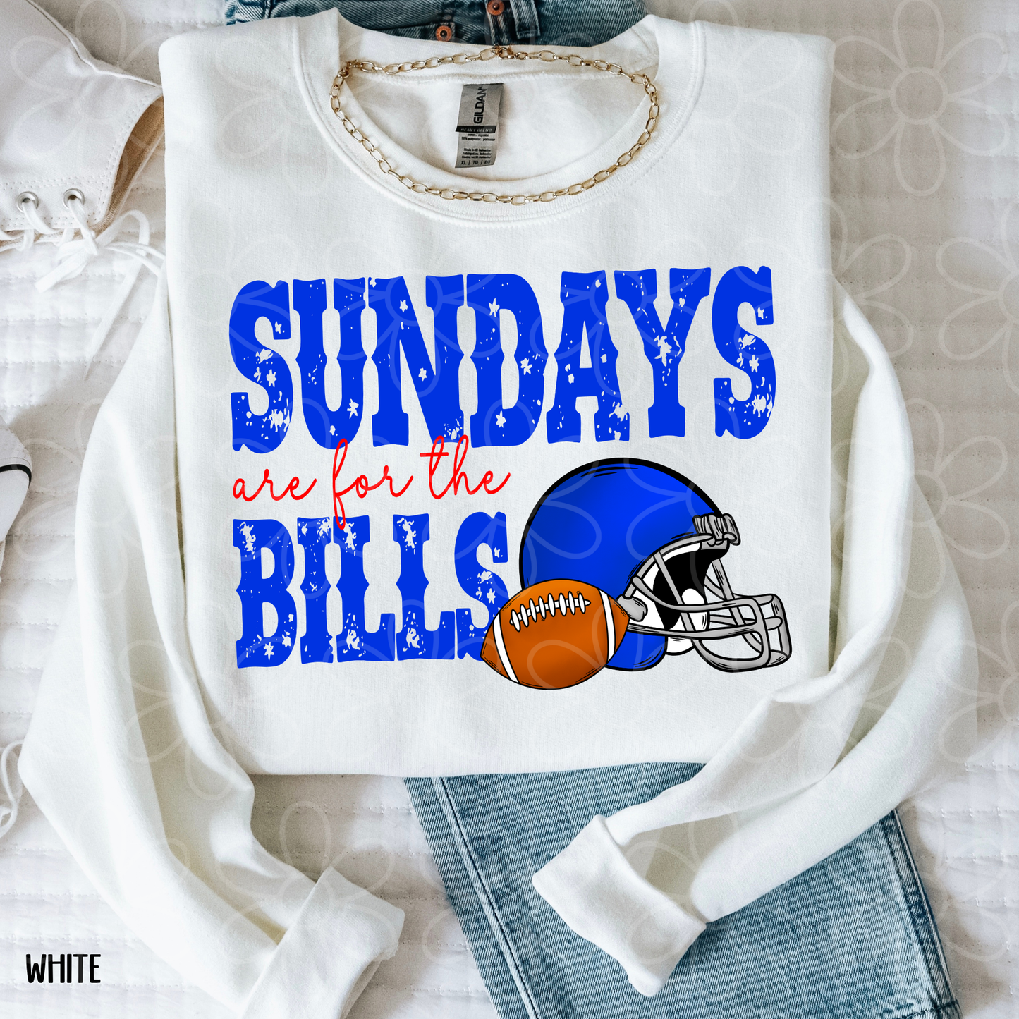Sundays Are For The Football Teams (Multiple Options) Completed Tee