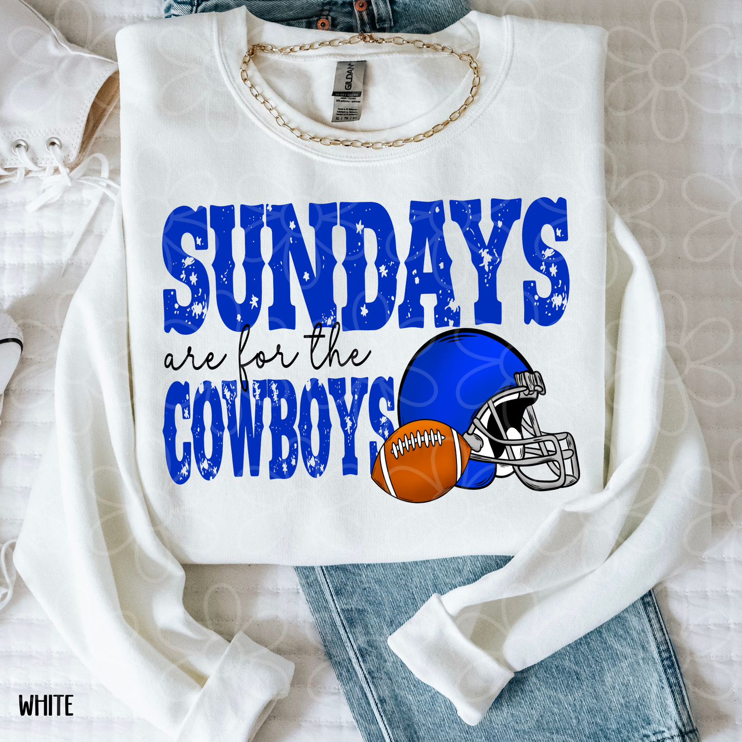 Sundays Are For The Football Teams (Multiple Options) Completed Tee