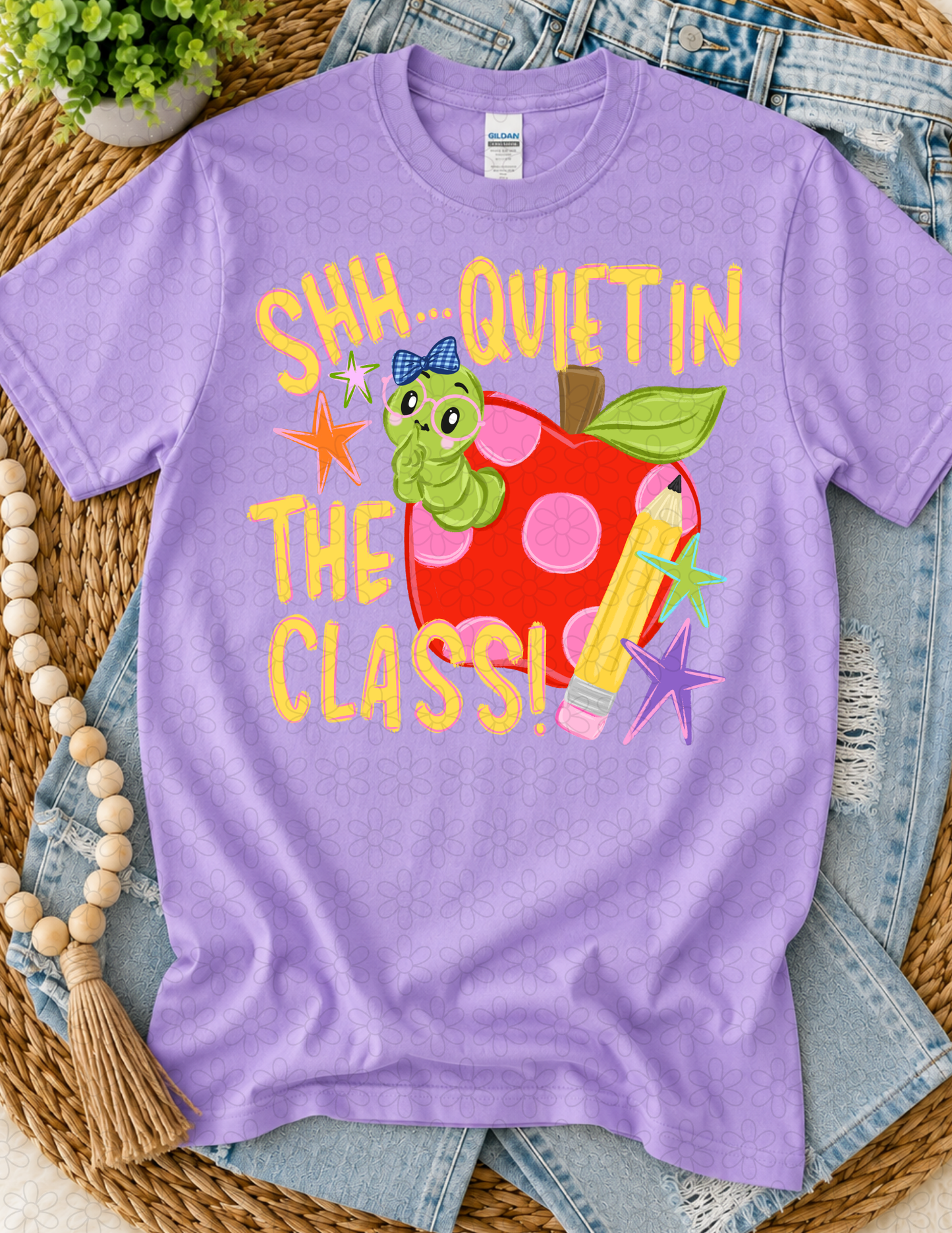 Quiet In The Class Completed Tee