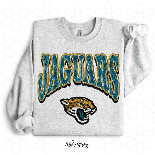 Faux Jaguars Completed Tee