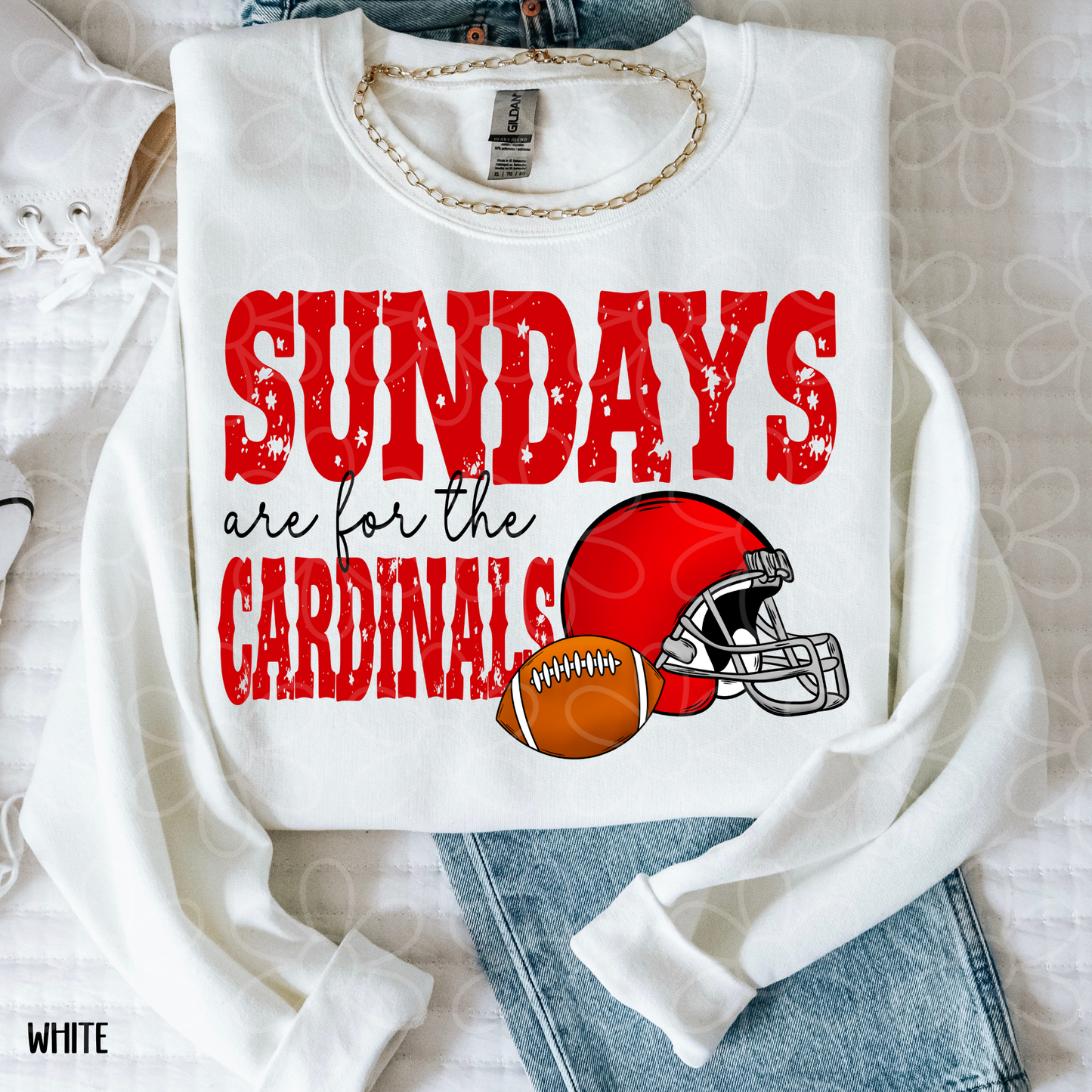 Sundays Are For The Football Teams (Multiple Options) Completed Tee