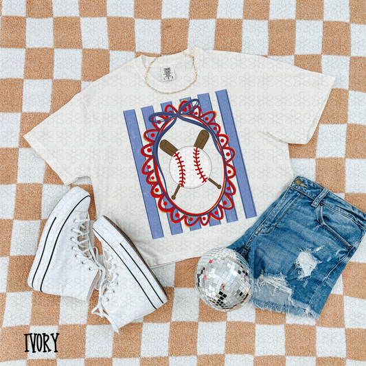 Coquette Baseball Frame DTF Transfer