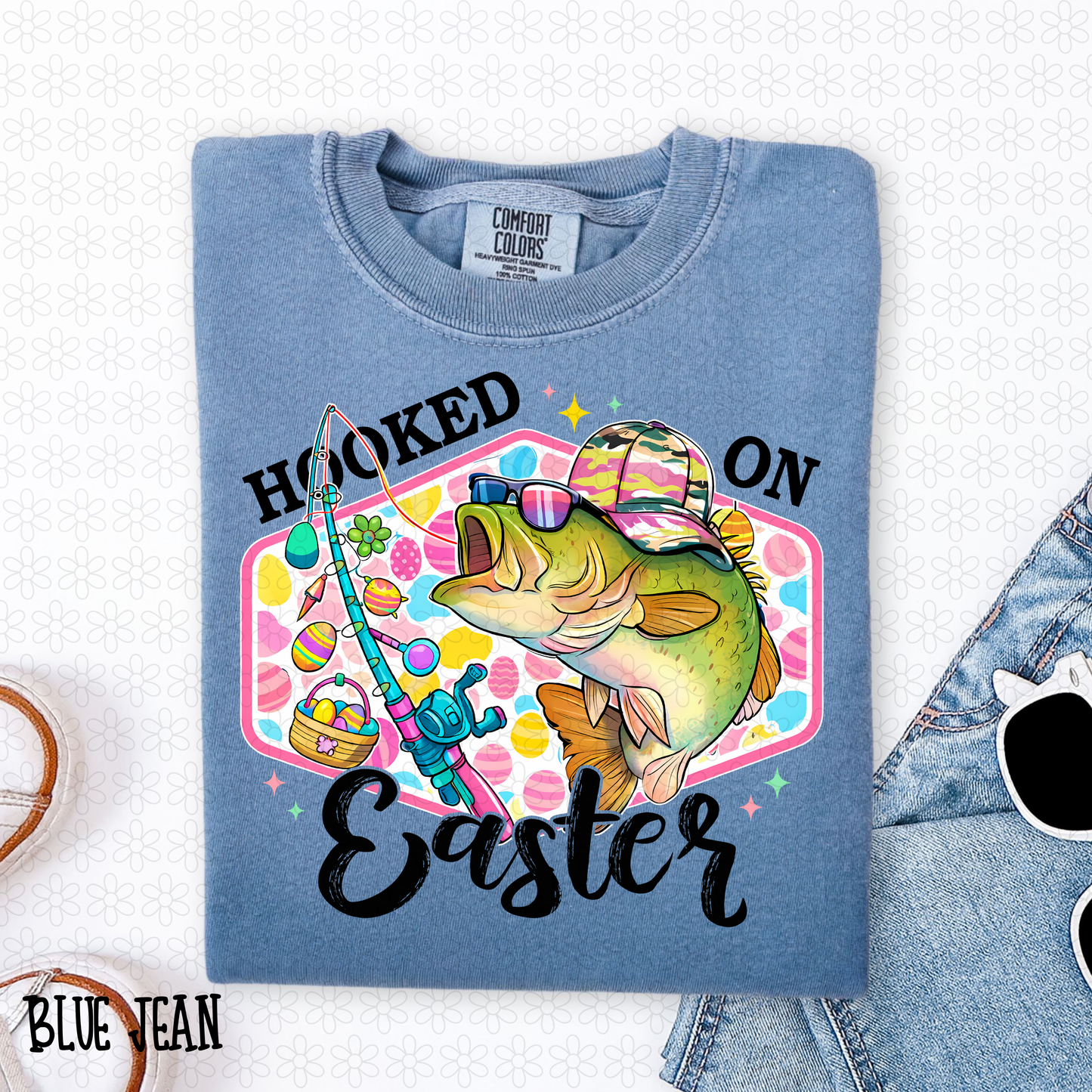 Hooked On Easter DTF Transfer