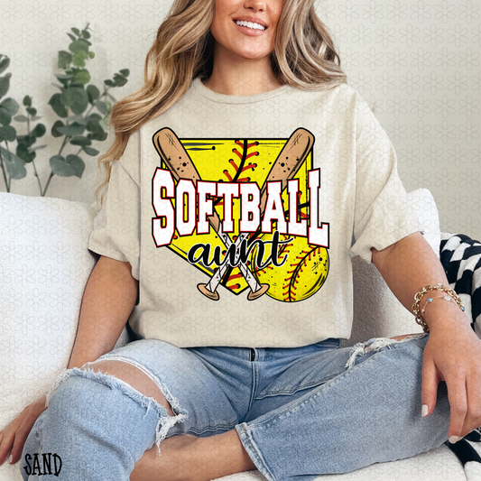 Softball Titles (Multiple Options) DTF Transfer