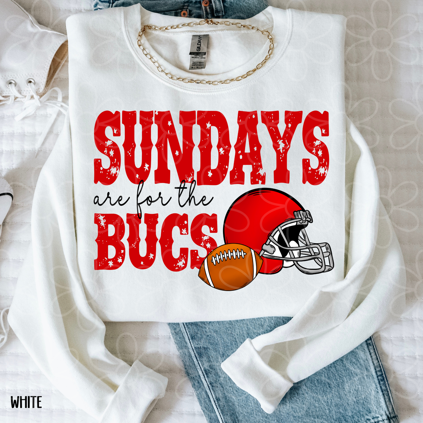 Sundays Are For The Football Teams (Multiple Options) Completed Tee