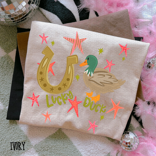 Lucky Duck Completed Tee