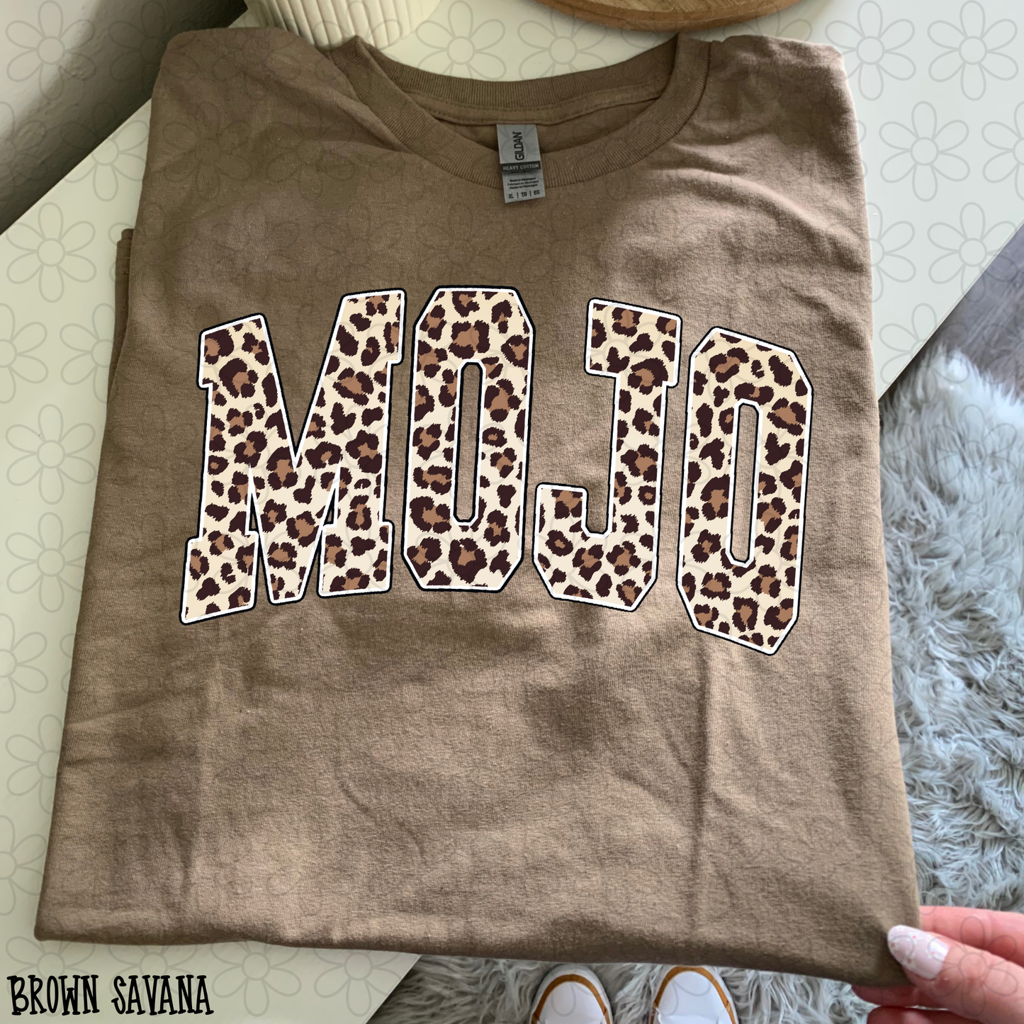 Leopard Varsity Custom Name DTF Transfer