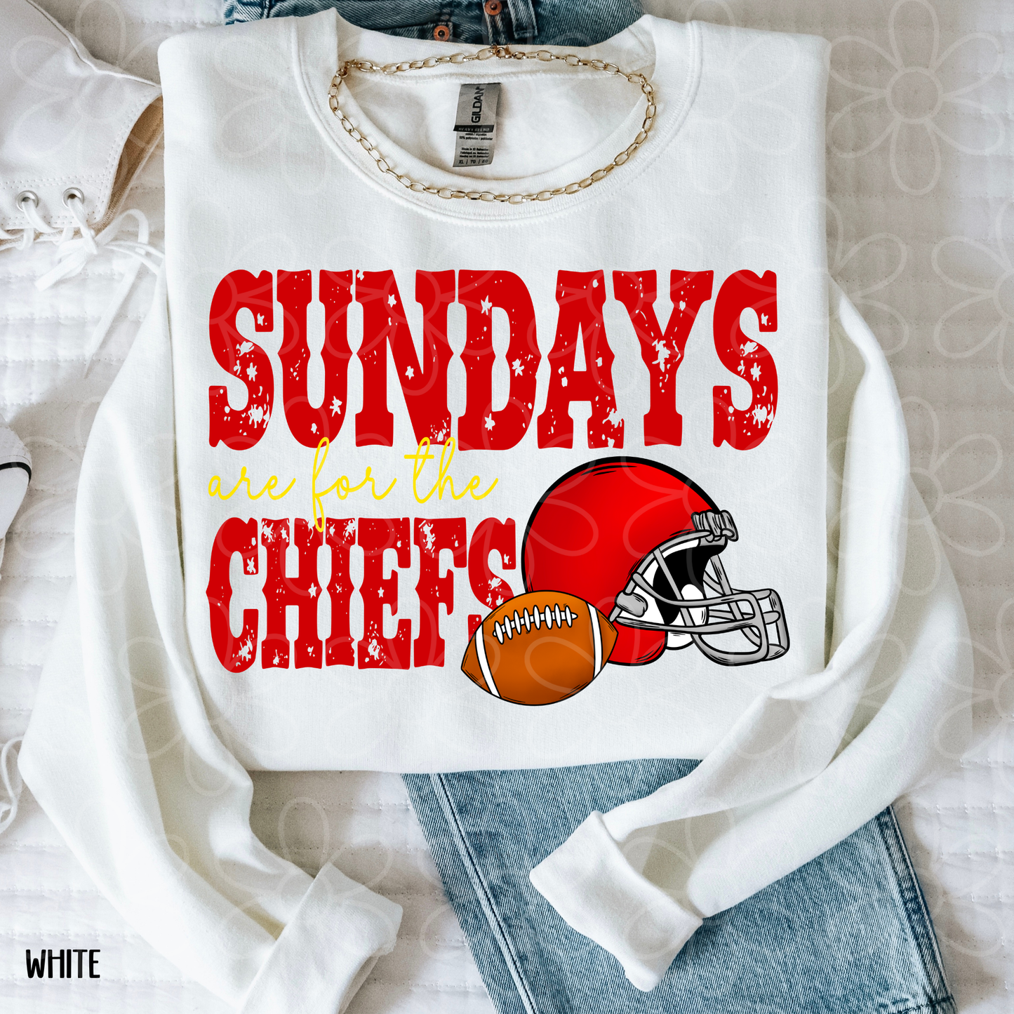 Sundays Are For The Football Teams (Multiple Options) Completed Tee