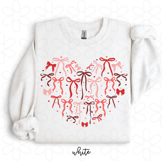 Coquette Heart Completed Tee