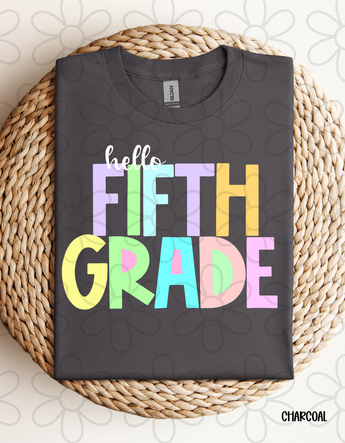 Hello Grades Pastel (Multiple Options) Kids Completed Tee