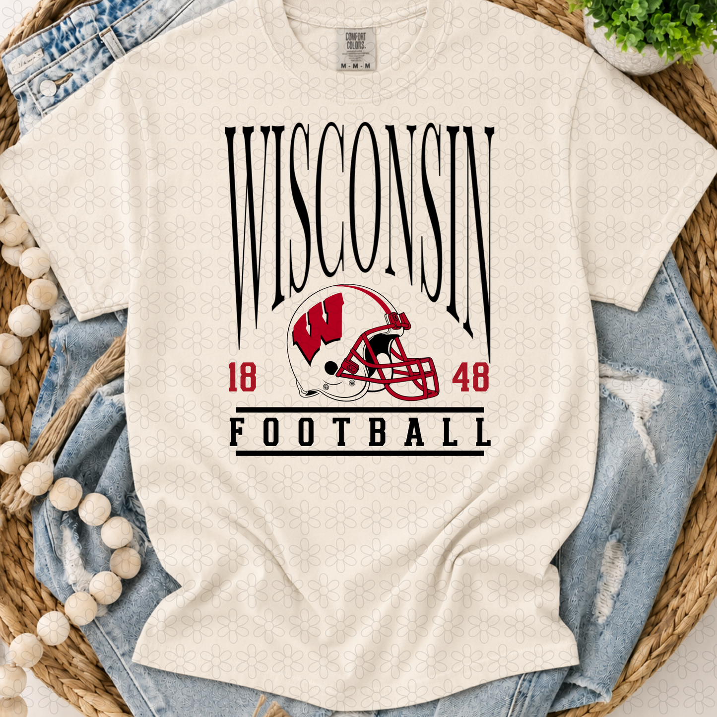 Football Team Helmets (Multiple Options) Completed Tee