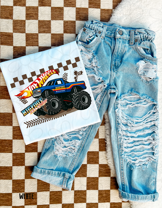 Hot Wheels Truck (Multiple Options) DTF Transfer