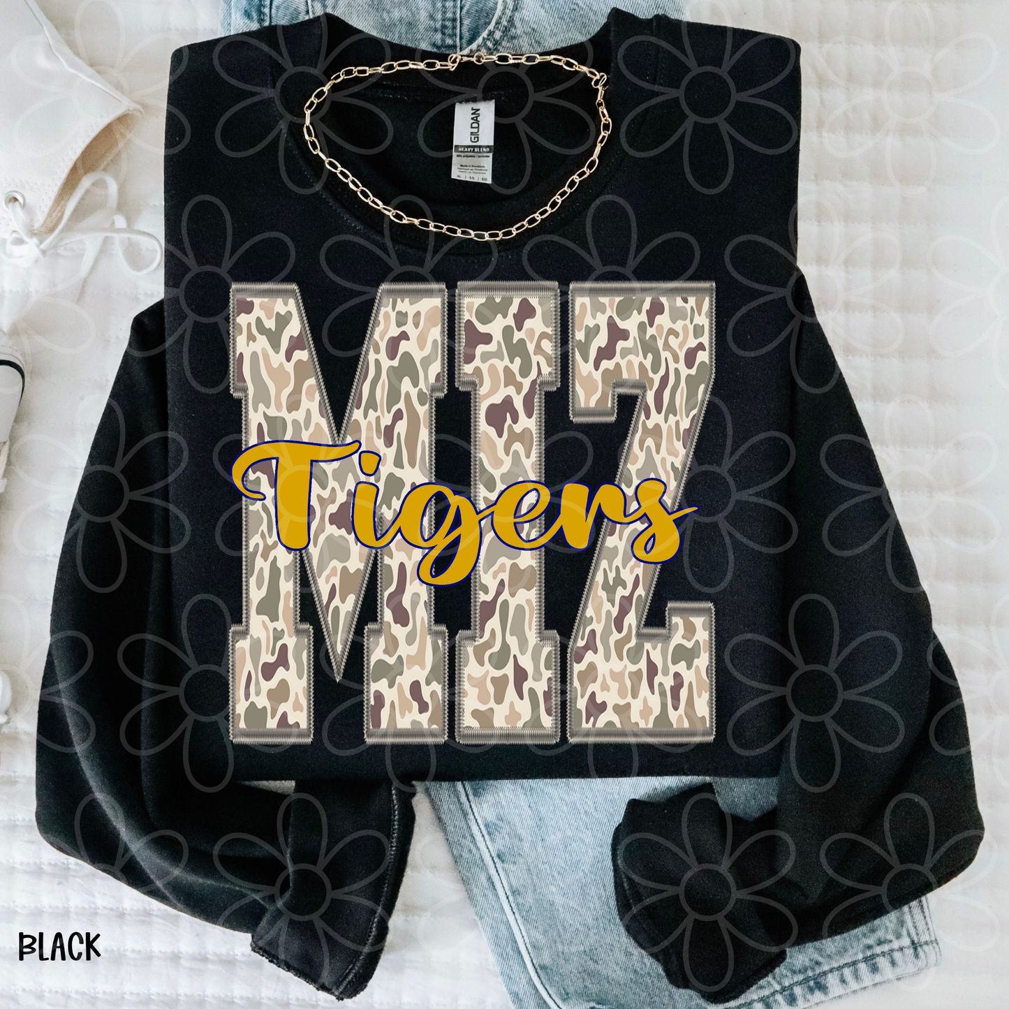 Camo Sports Teams (Multiple Options) DTF Transfer