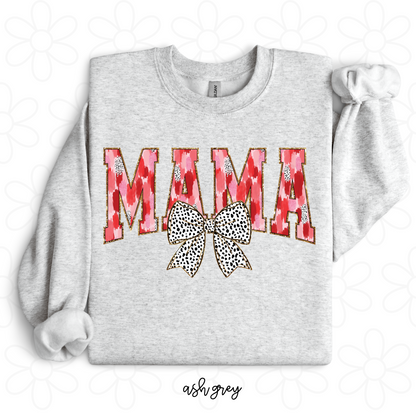 Red MaMa Coquette Completed Tee