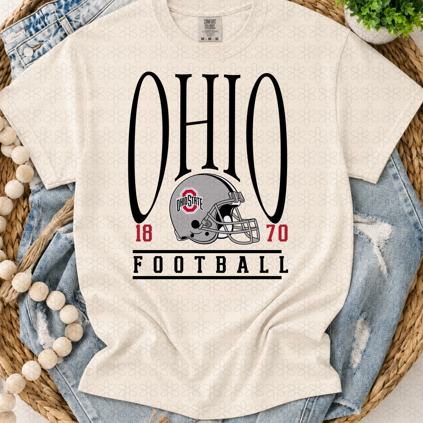 Football Team Helmets (Multiple Options) Completed Tee