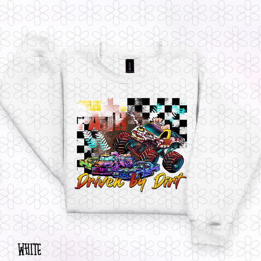 Fueled By Faith Driven By Dirt (Multiple Options) DTF Transfer