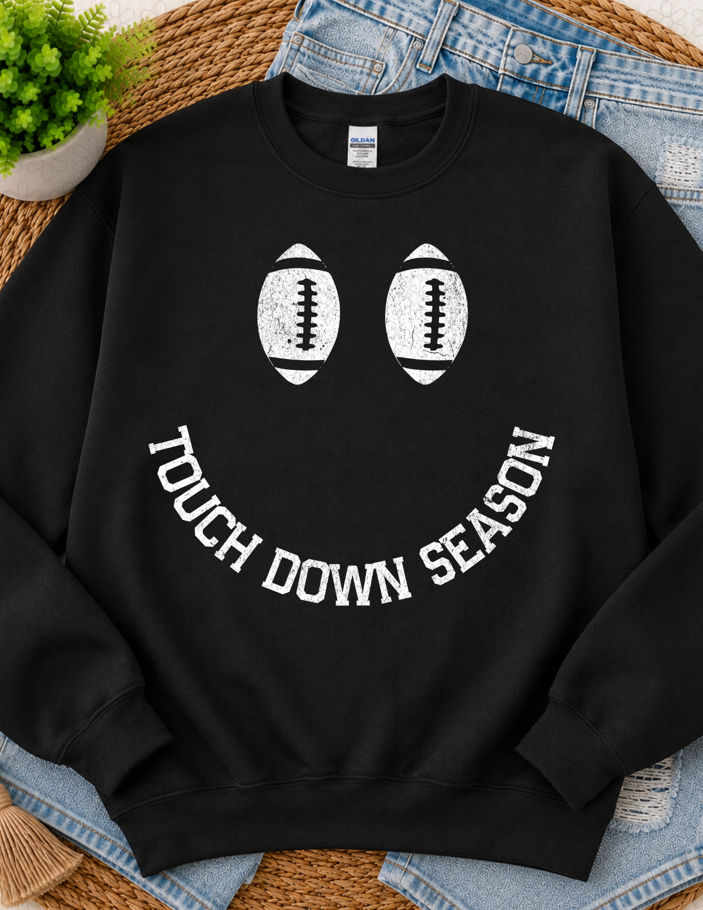 Touch Down Season (Multiple Colors) DTF Transfer