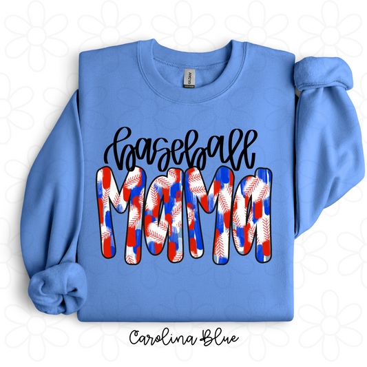 Baseball MaMa Completed Tee