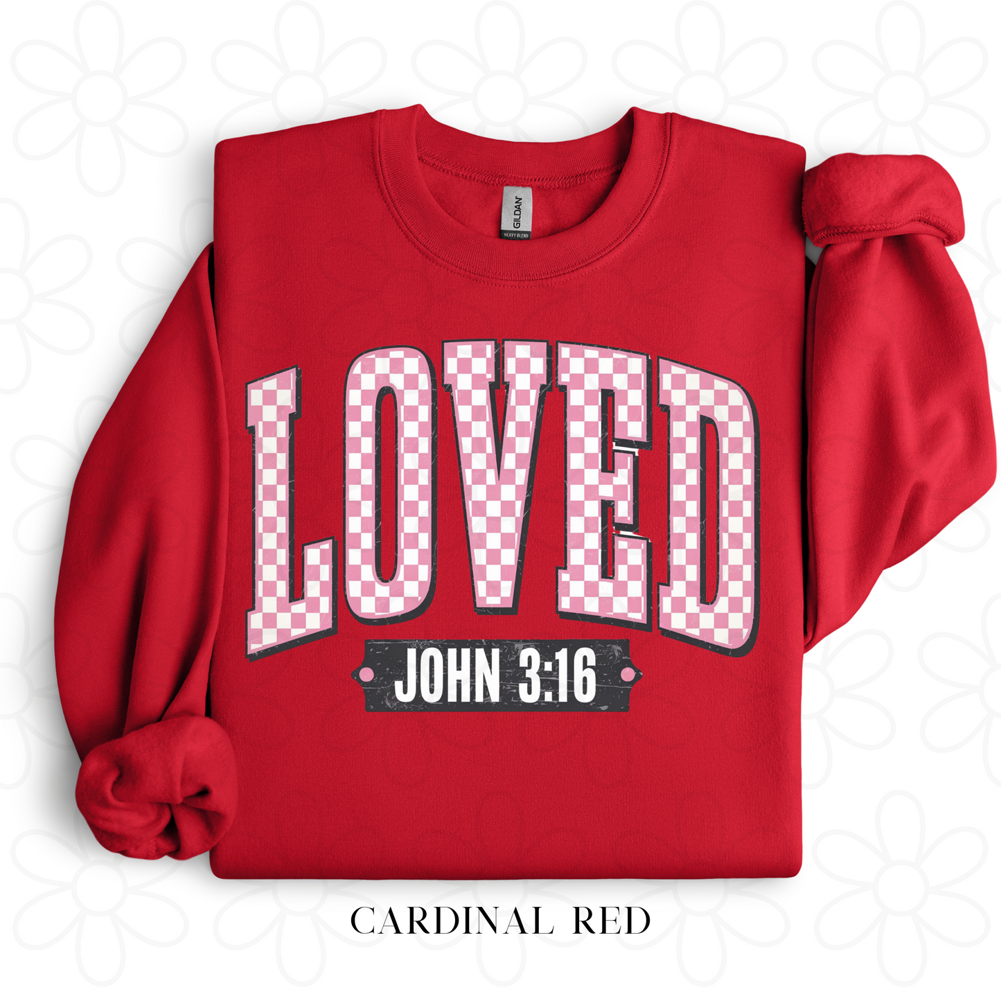 Loved John 3:16 Completed Tee