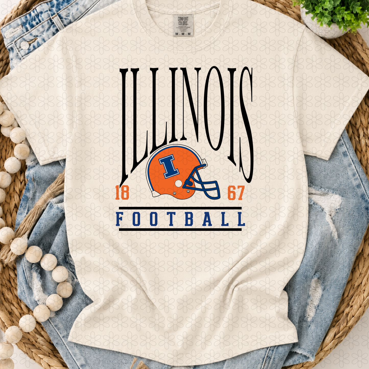Football Team Helmets (Multiple Options) Completed Tee