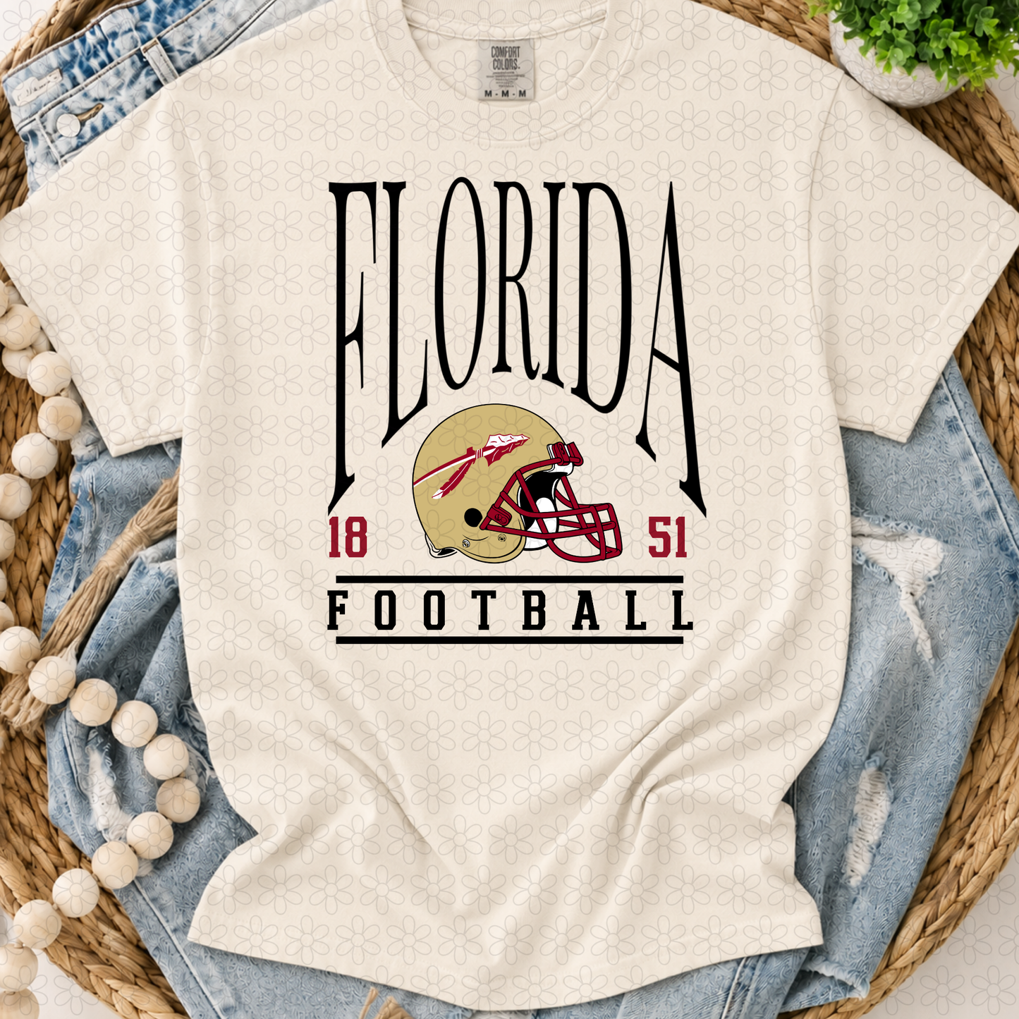 Football Team Helmets (Multiple Options) Completed Tee