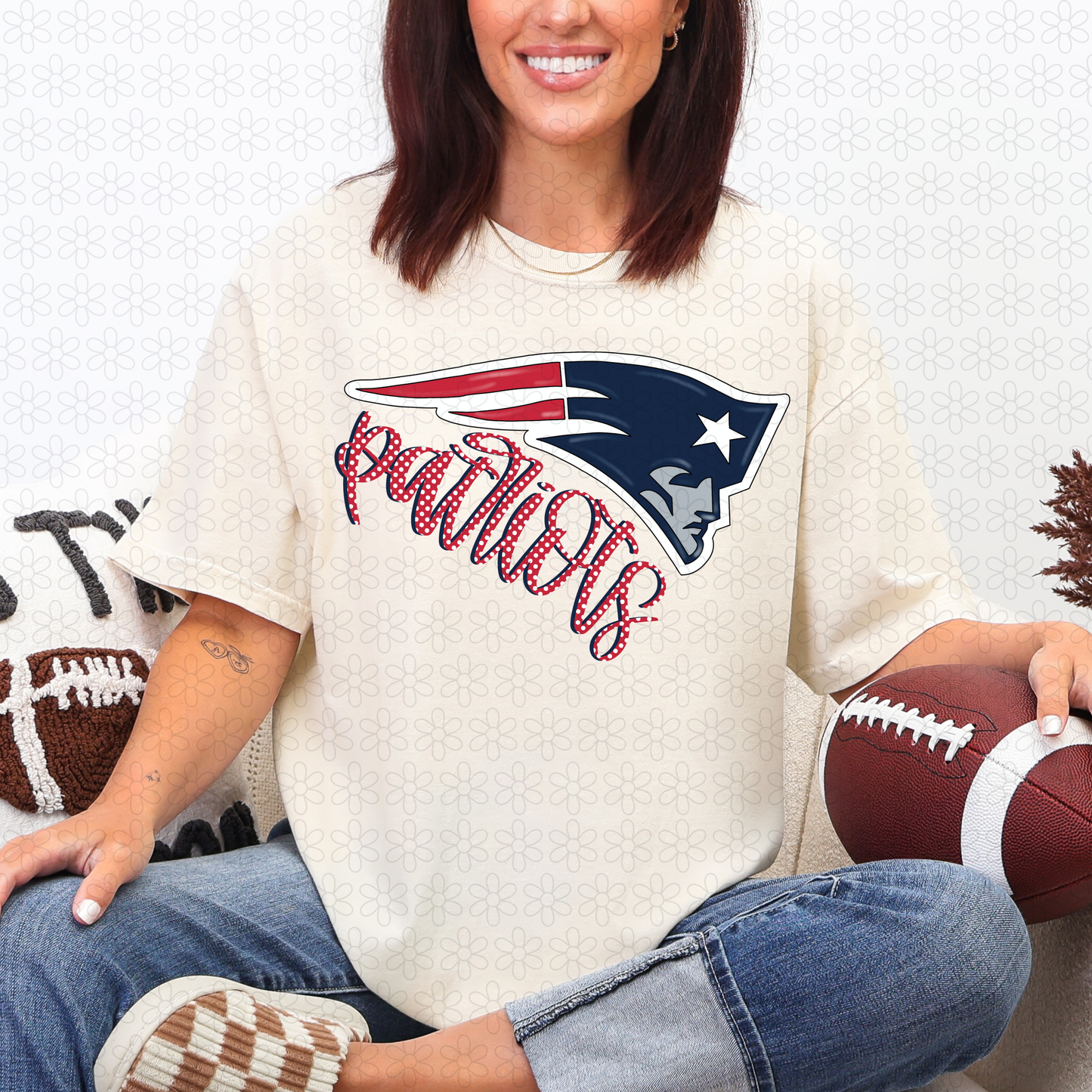 Polka Dot Patriots Completed Tee