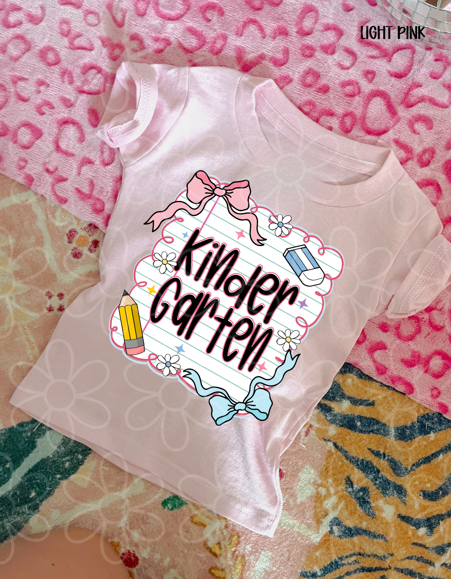 School Grades Coquette (Multiple Options) Completed Tee