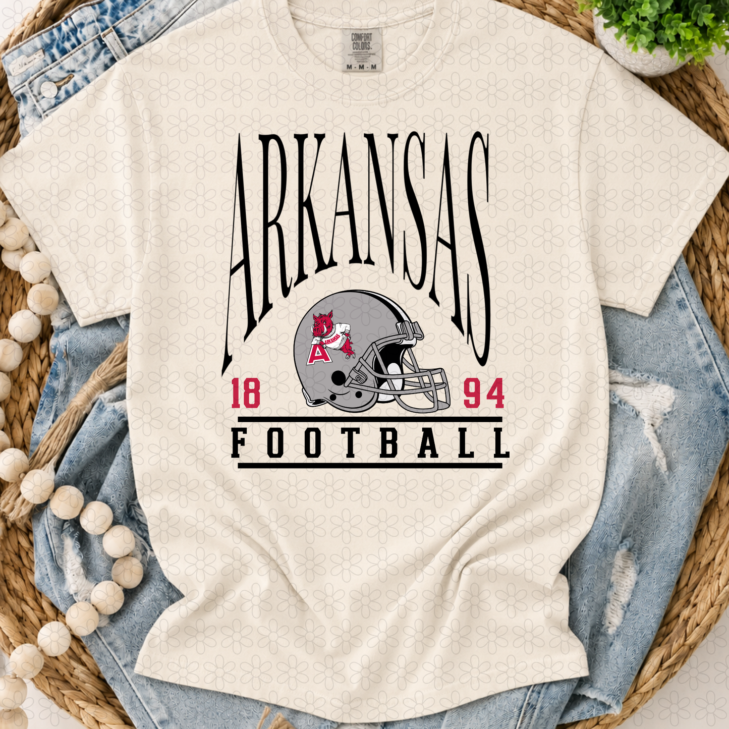 Football Team Helmets (Multiple Options) Completed Tee