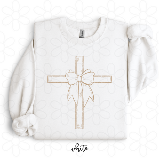 Coquette Cross Kids Completed Tee