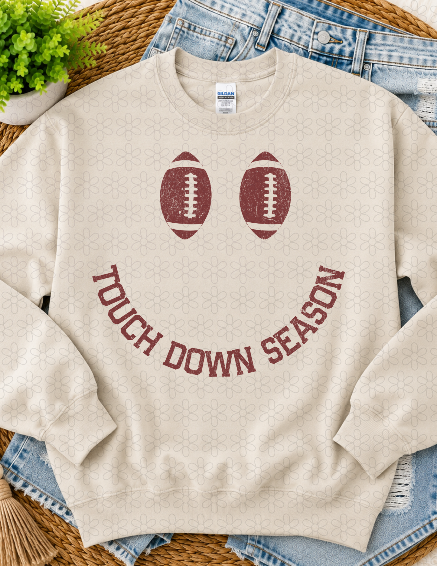 Touch Down Season (Multiple Colors) DTF Transfer