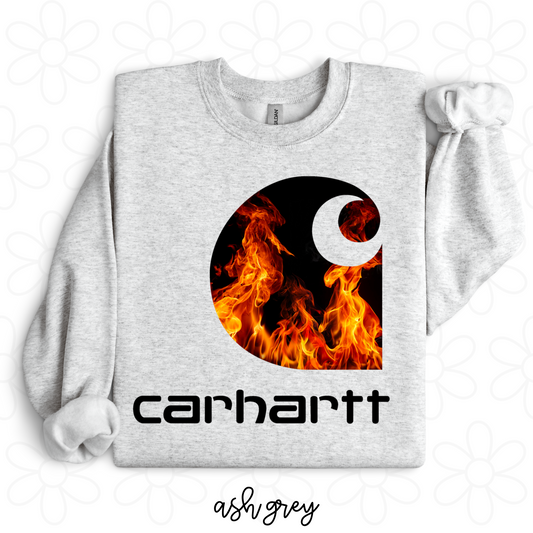 Carhartt Flames Completed Tee