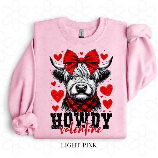 Howdy Valentine Kids Completed Tee
