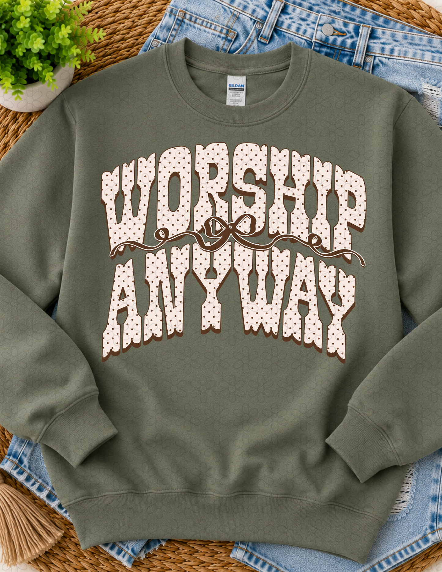 Worship Anyway Completed Tee