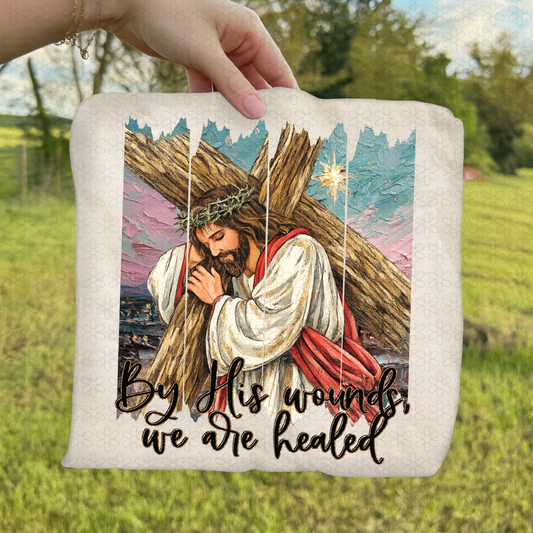 By His Wounds We Are Healed Completed Tee