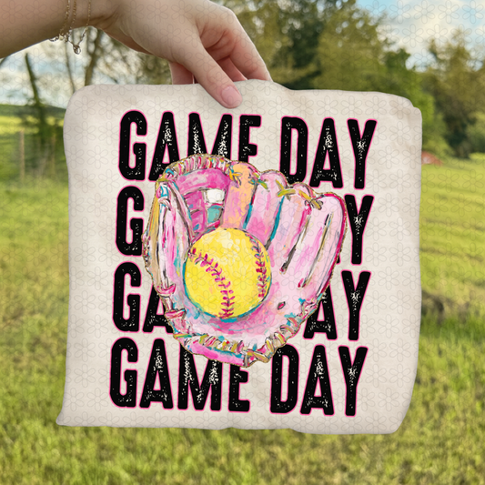 Pink Distressed Game Day (Multiple Options) Completed Tee