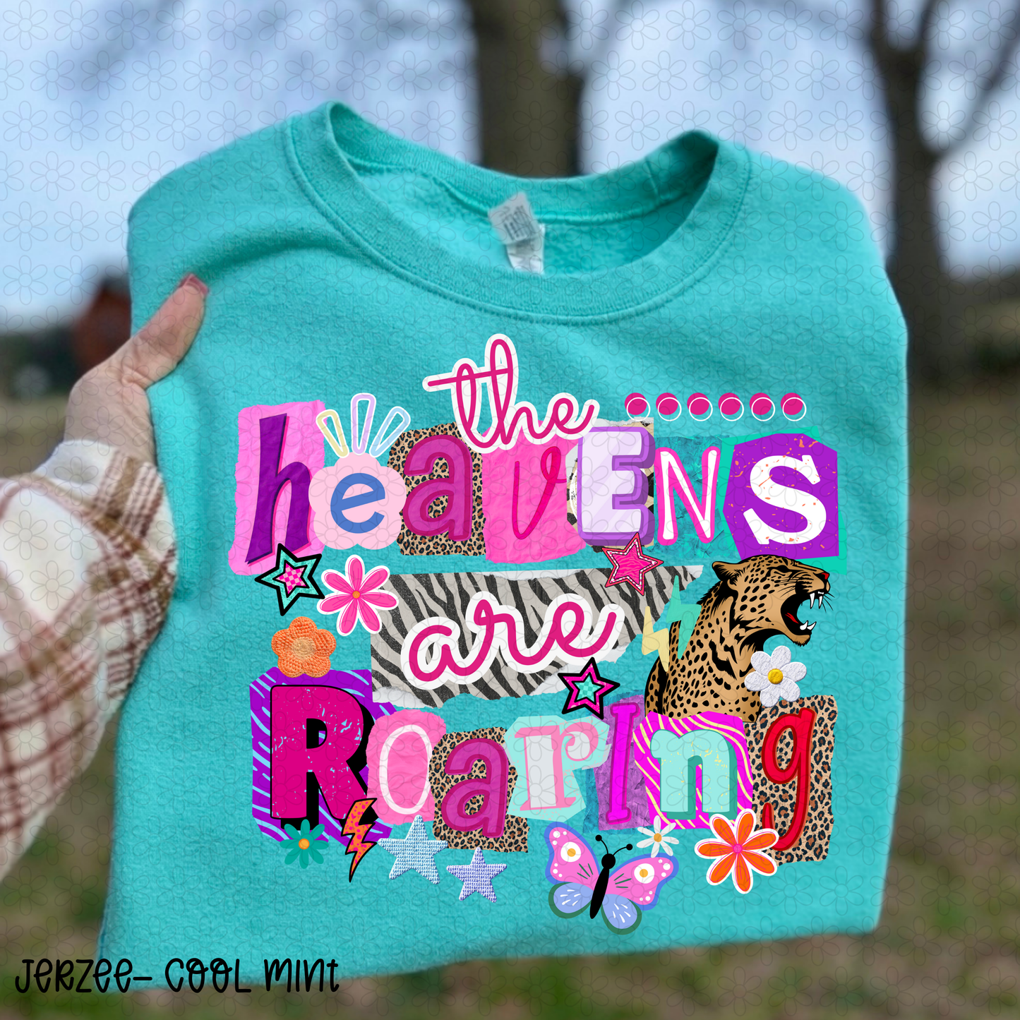 Retro The Heavens Are Roaring Completed Tee