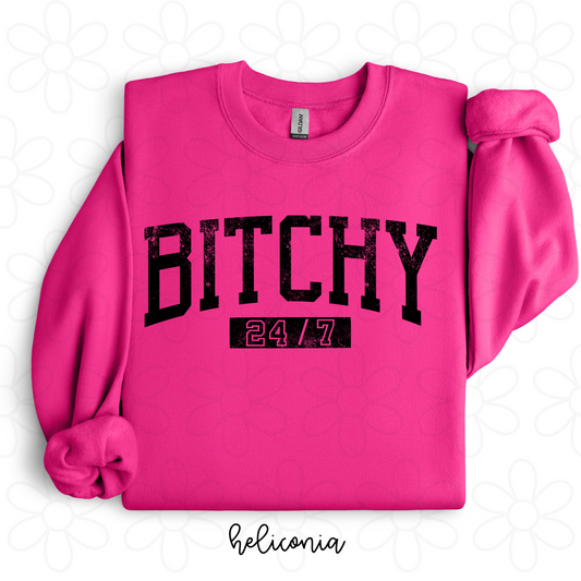 Bitchy 24/7 Completed Tee