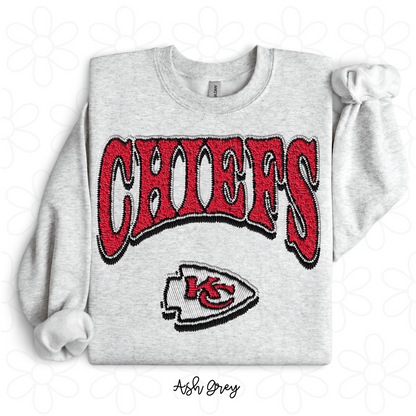 Faux Chiefs Completed Tee