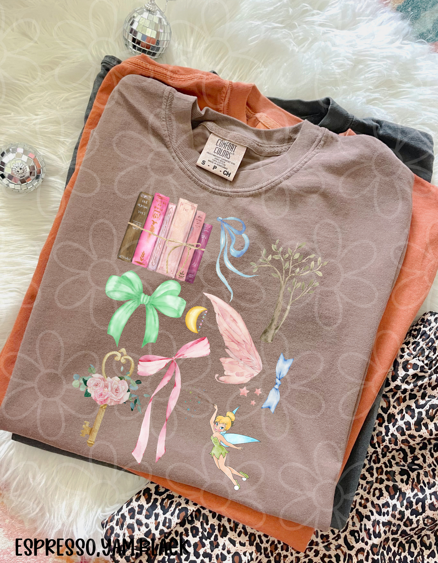 Cartoon Coquette Collage (Multiple Options) Kids Completed Tee
