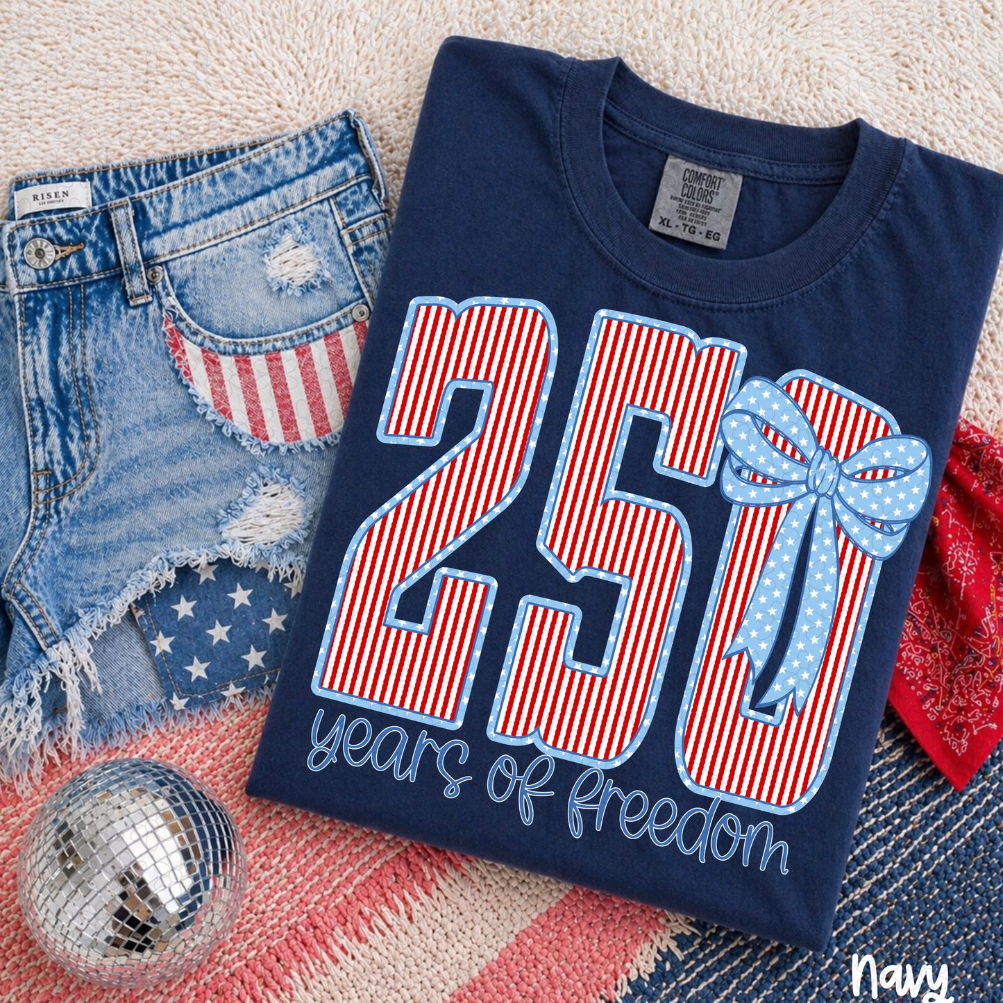 250 Years Of Freedom Completed Tee